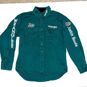 Boys Wrangler Button Down